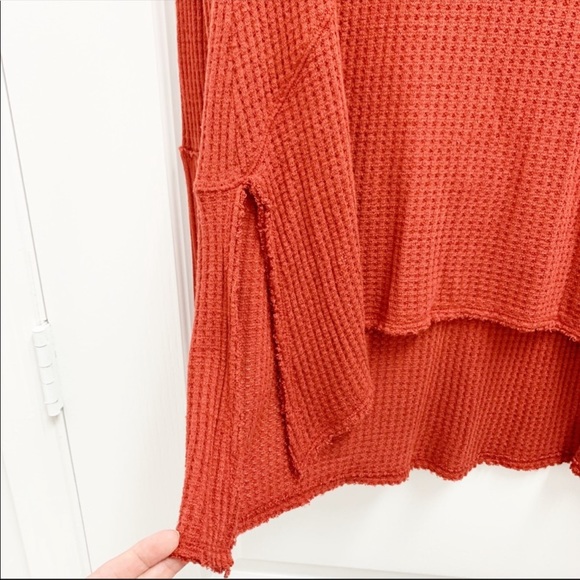 Free People Sunset Park Thermal Pullover - Picture 6 of 6